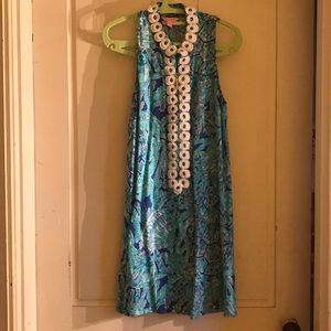 Lilly Pulitzer Jane dress tortuga time turtle